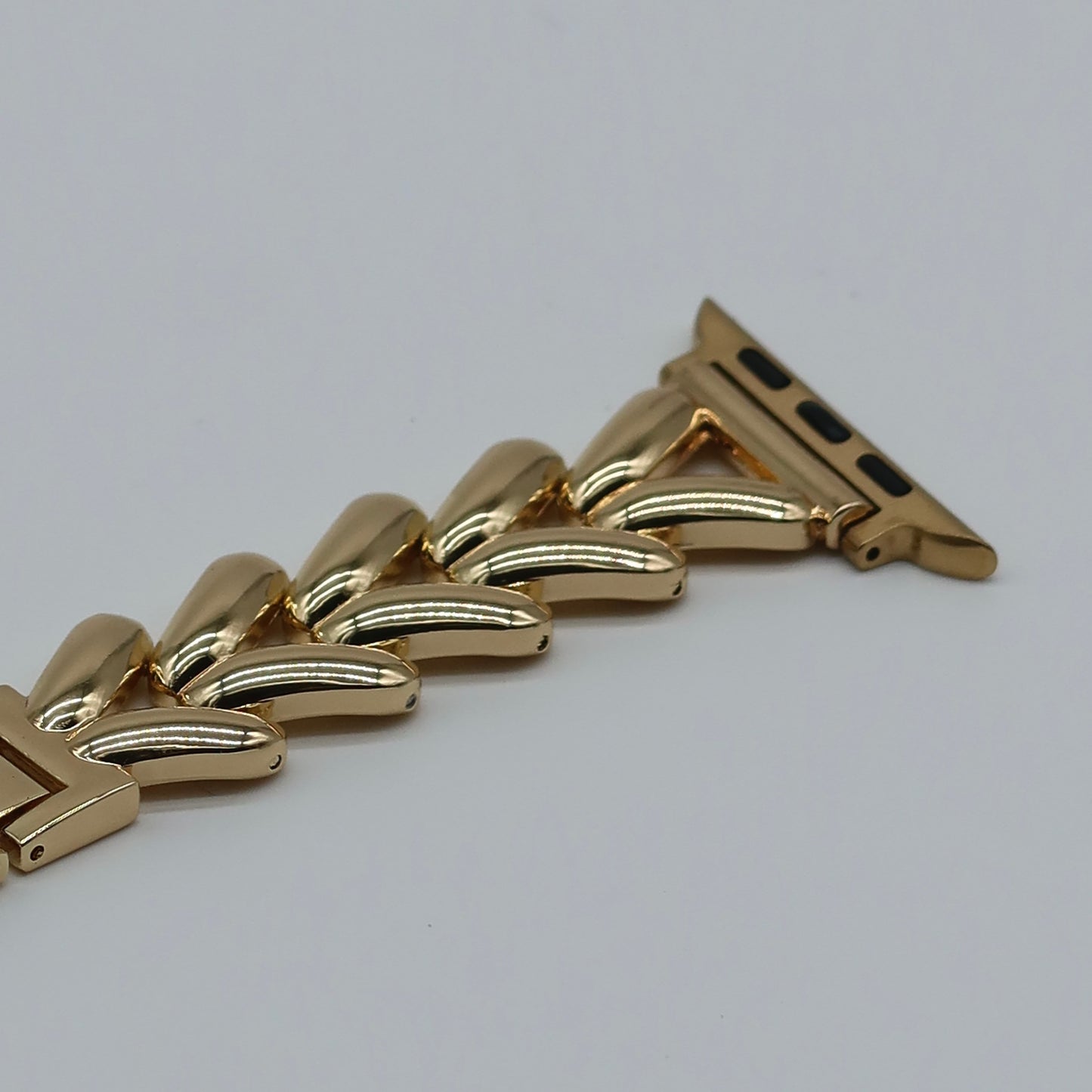 Watch Band Gold “V”