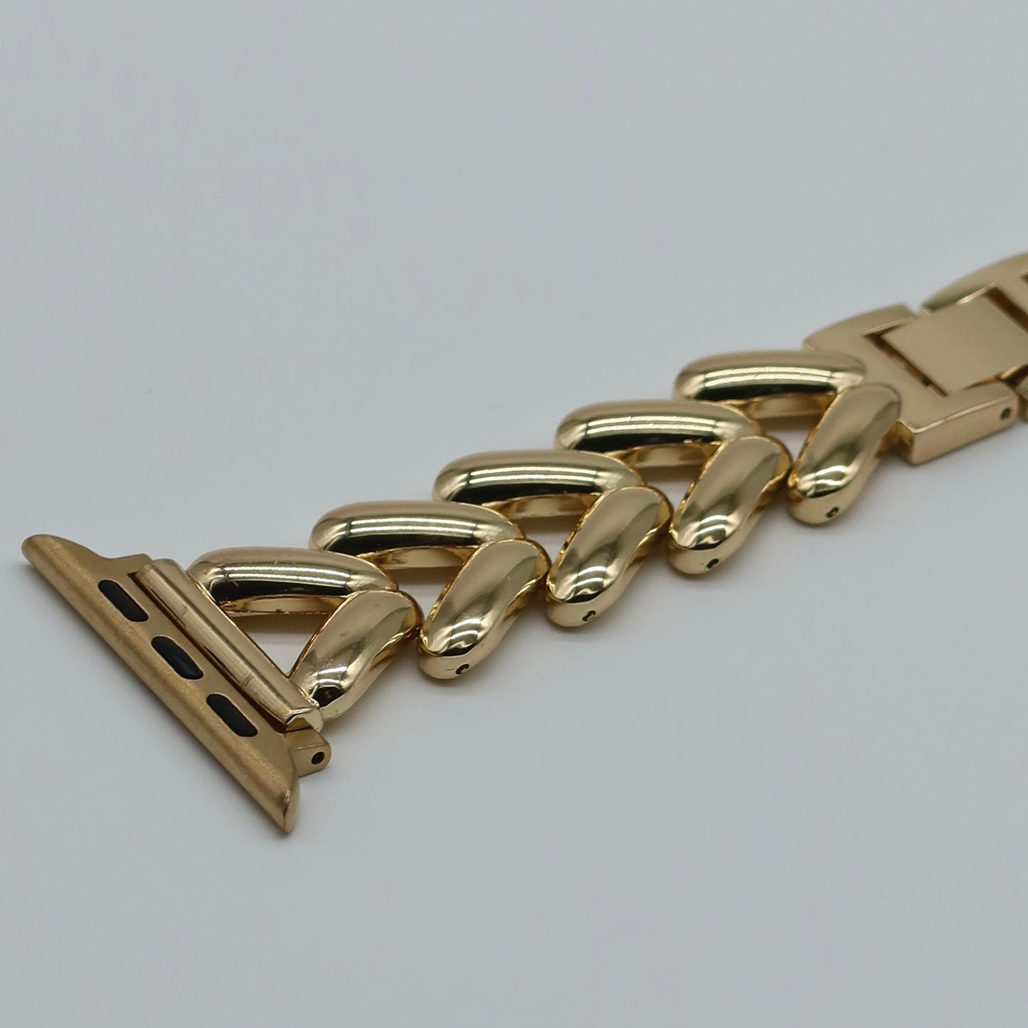 Watch Band Gold “V”