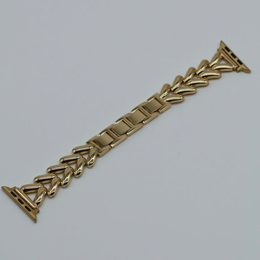 Watch Band Gold “V”